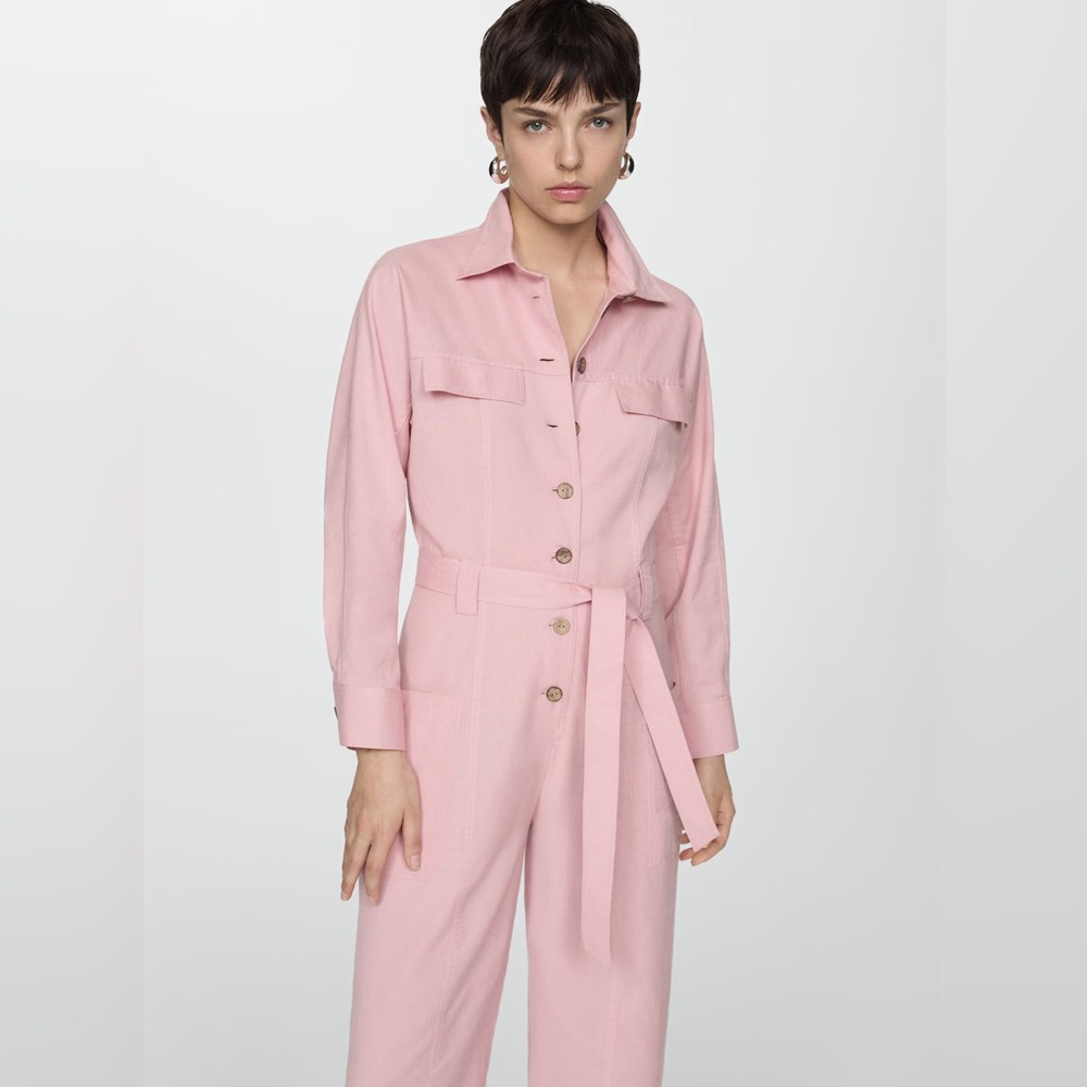 Pink Women's Jumpsuit